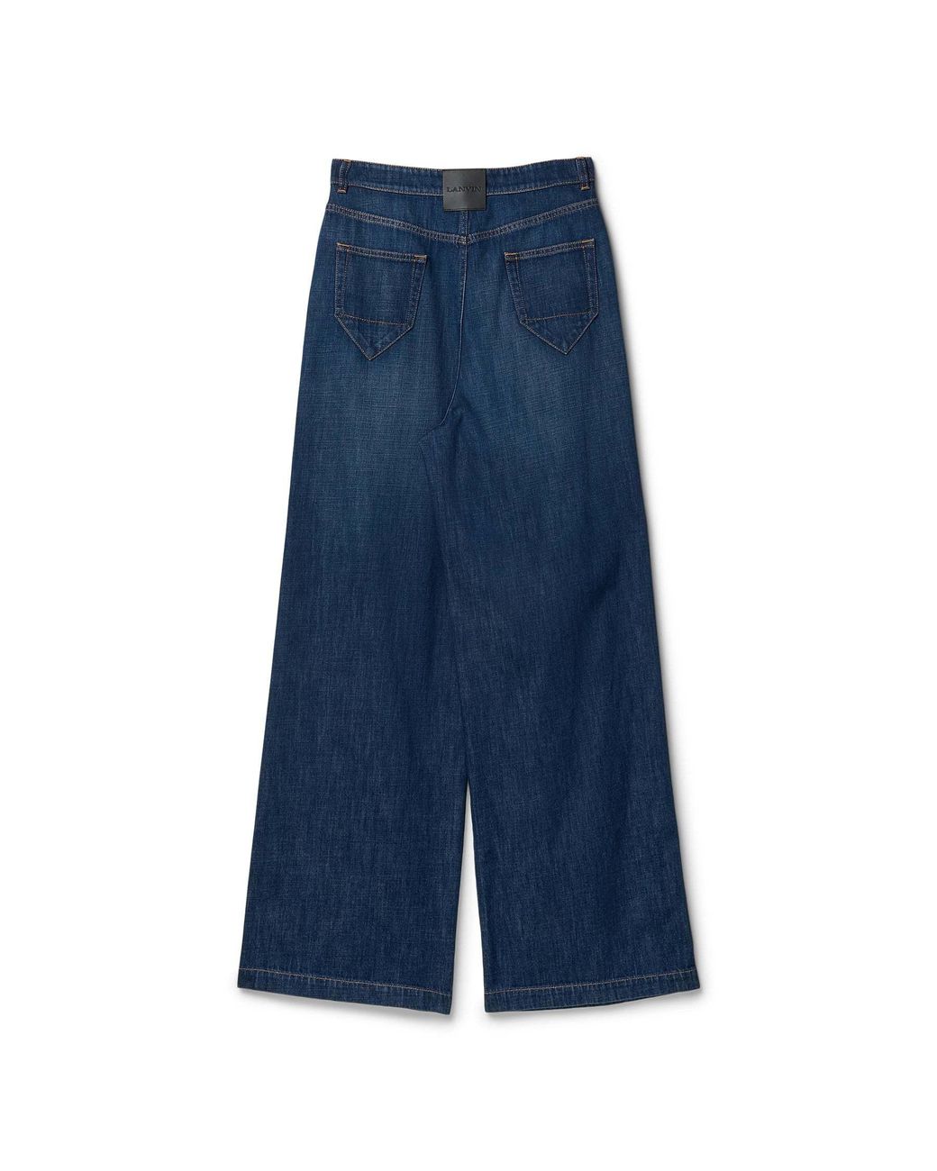 Lanvin Blue Wide-Leg Jeans