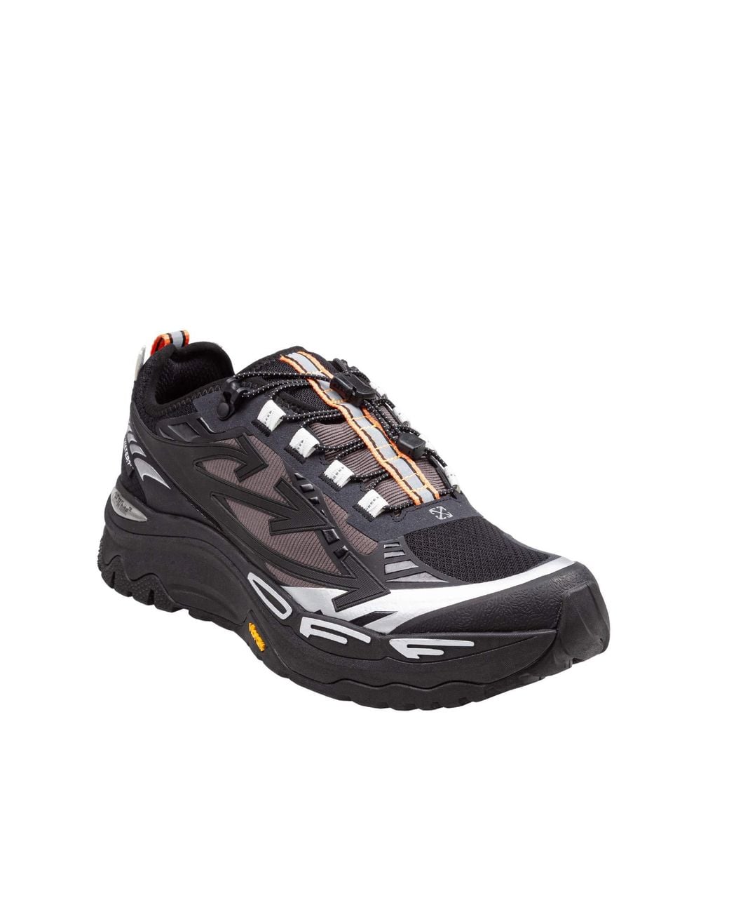 Off-White c/o Virgil Abloh Black Lace-Up Sneakers for men