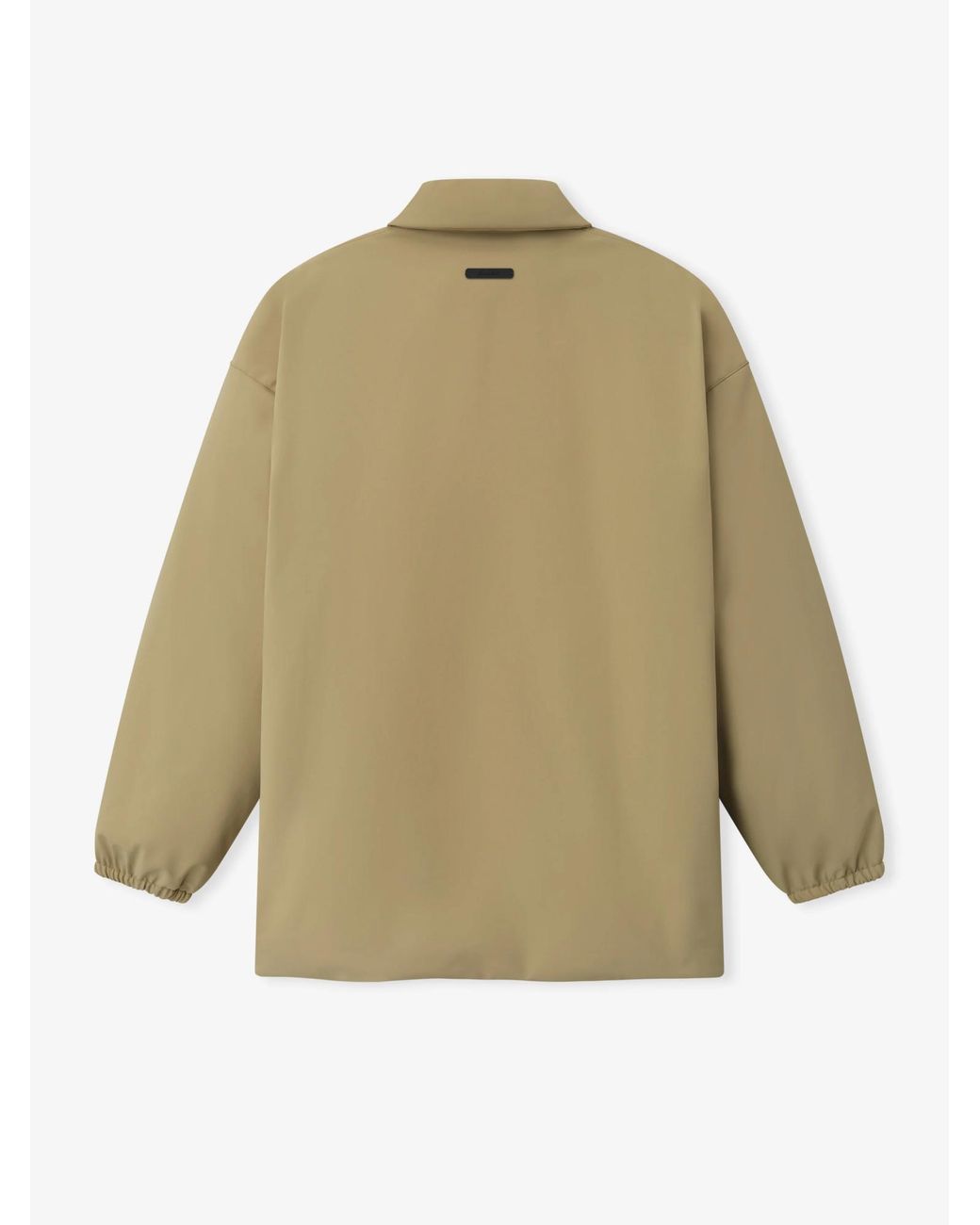 Fear Of God Natural Logo Embroidered Zipped Oversized Jacket for men