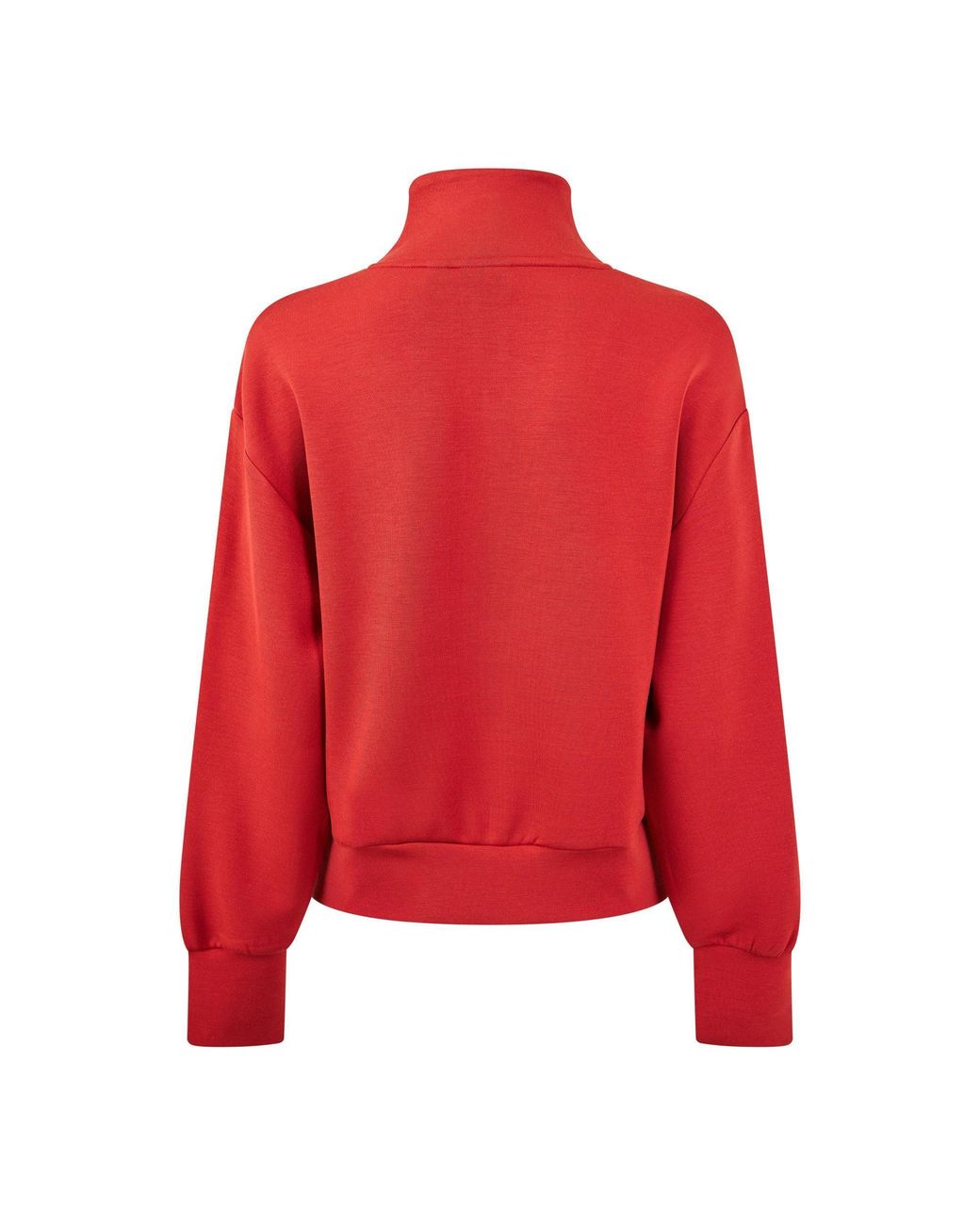 Varley Red Half-Zip Sweatshirt