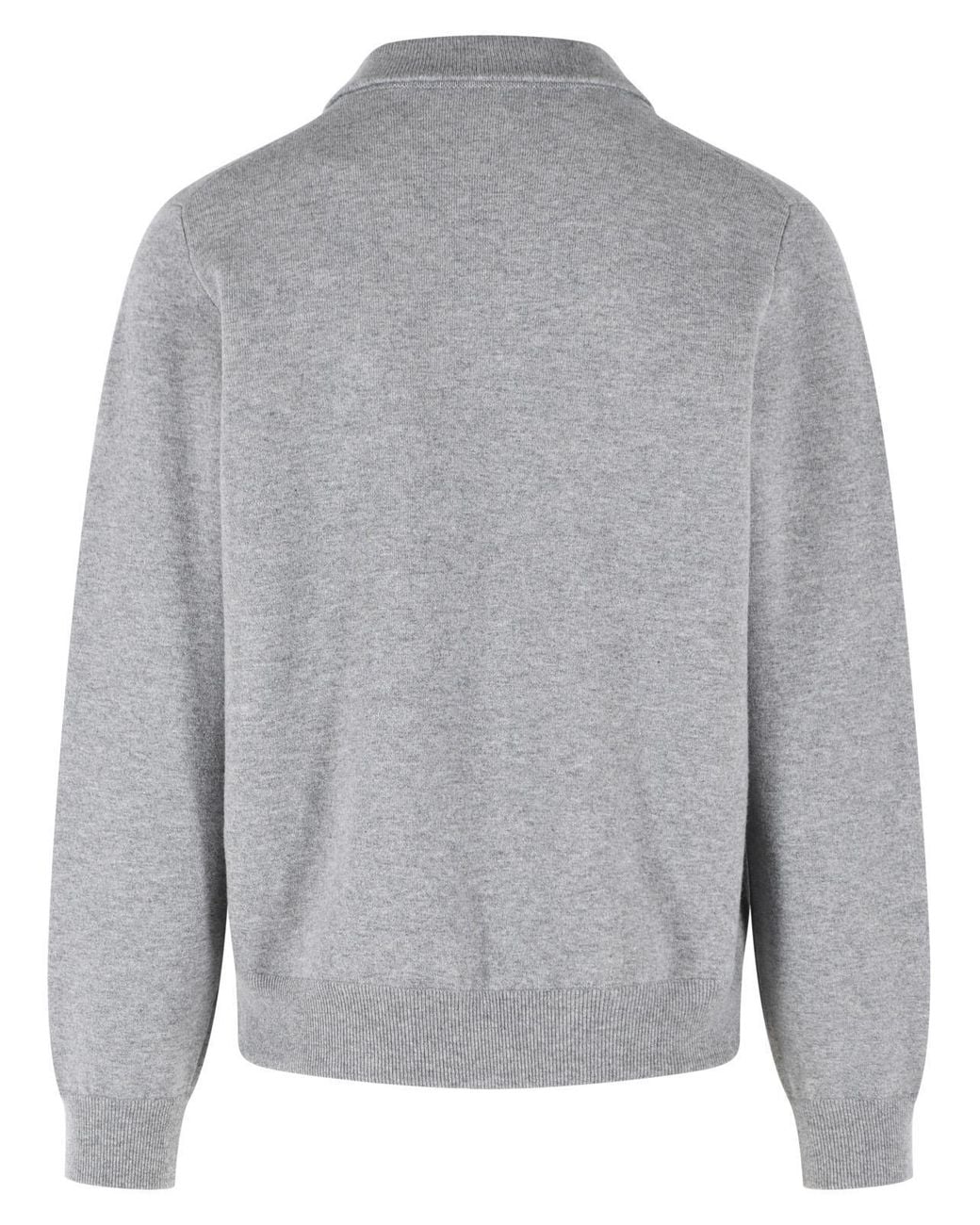 Lardini Gray Long-Sleeve Casual Jacket for men
