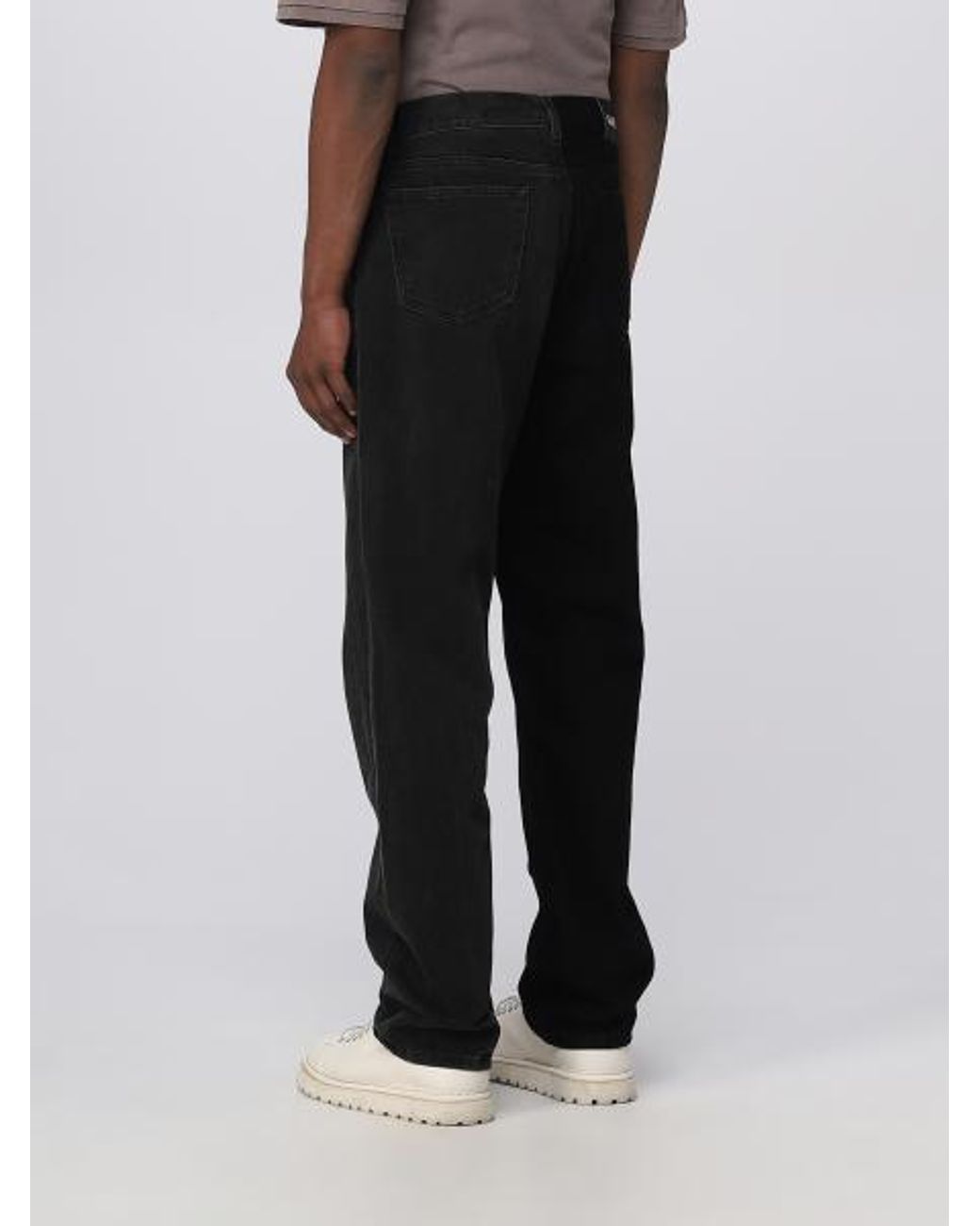 Ambush Black Straight Leg Jeans for men