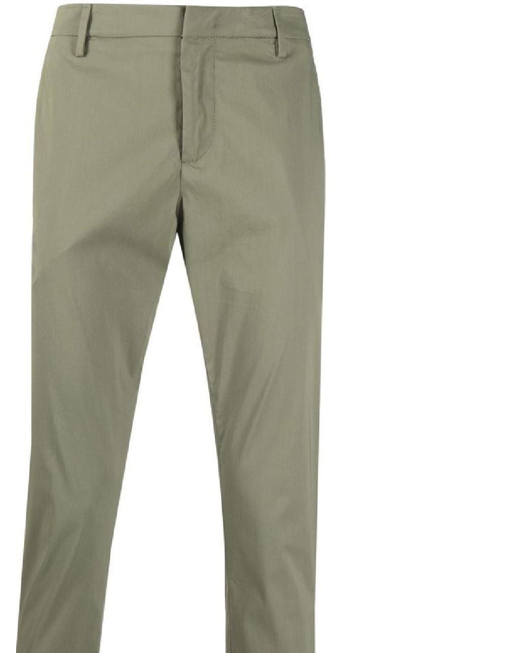 Dondup Green Gaubert Slim-Fit Pants for men