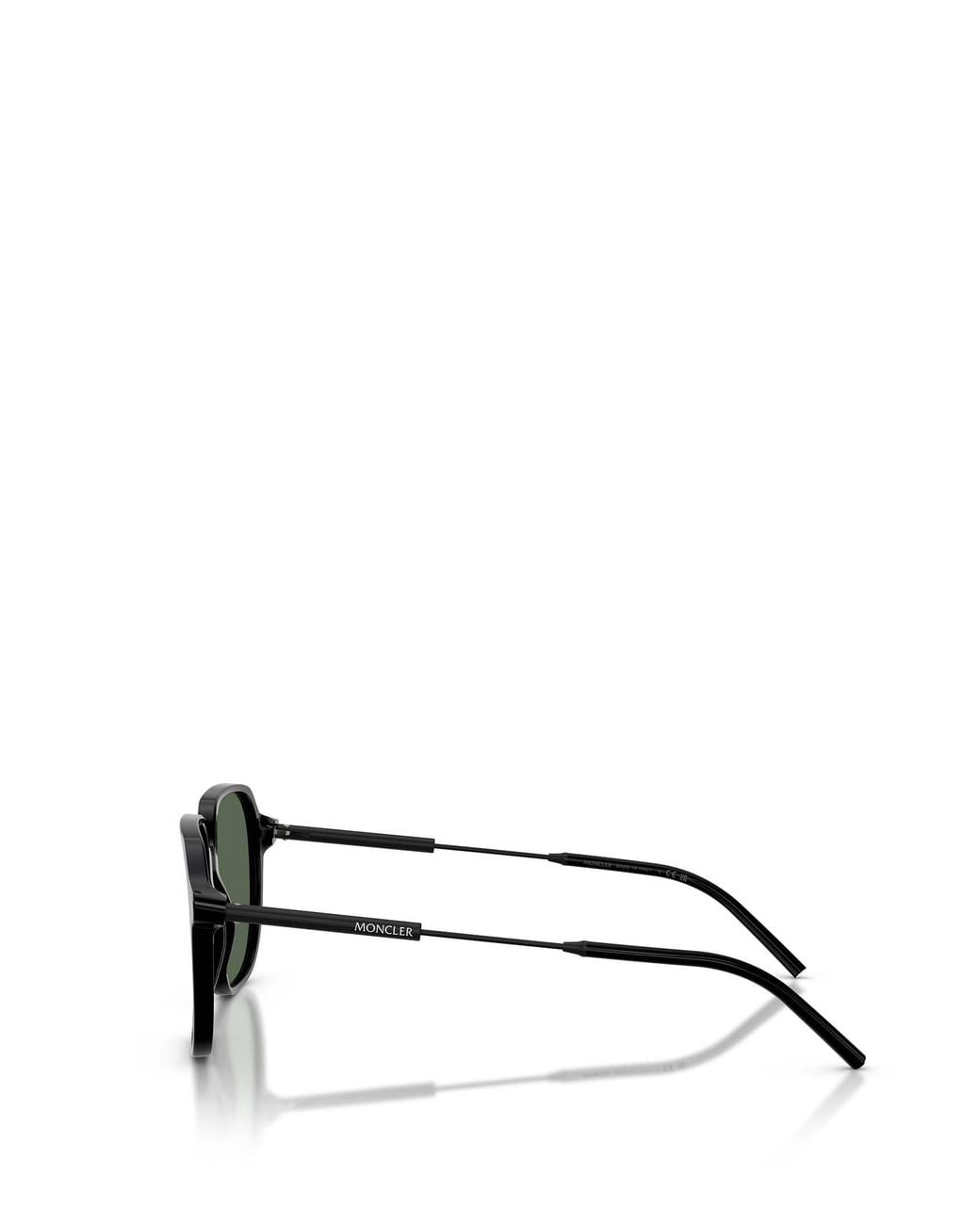 Moncler Green Eyewear Square Frame Sunglasses for men