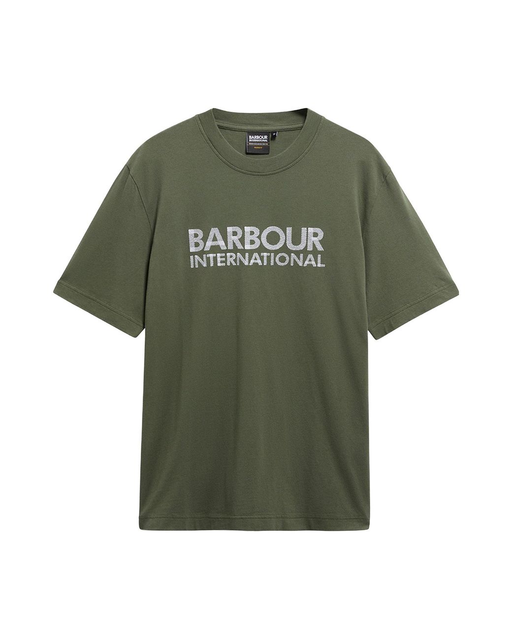 Barbour Green Logo Short-Sleeve T-Shirt for men