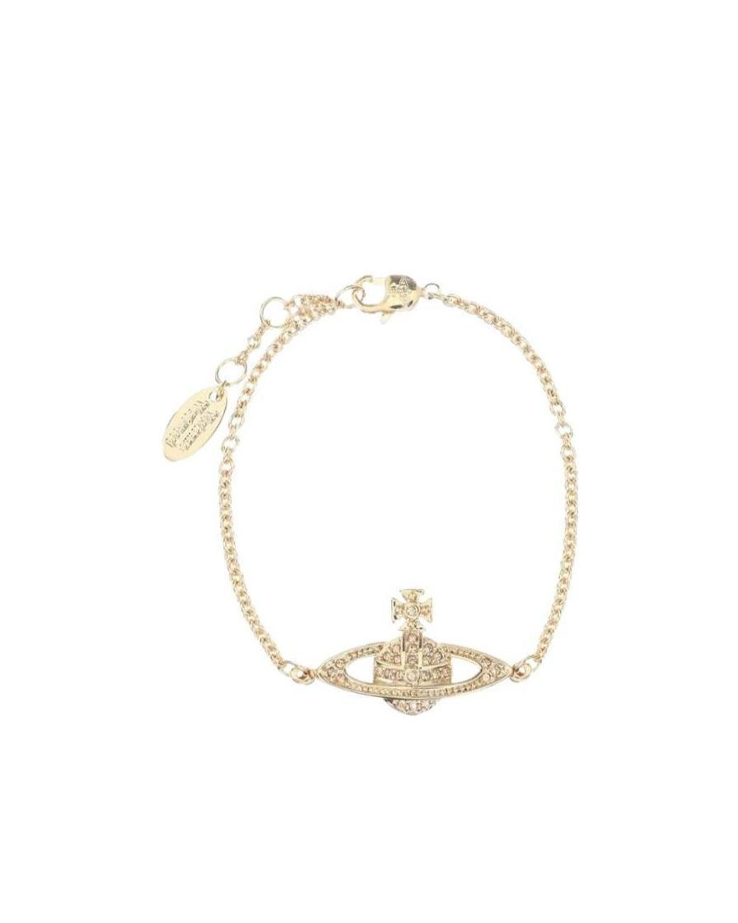 Vivienne Westwood Metallic Logo Bracelet