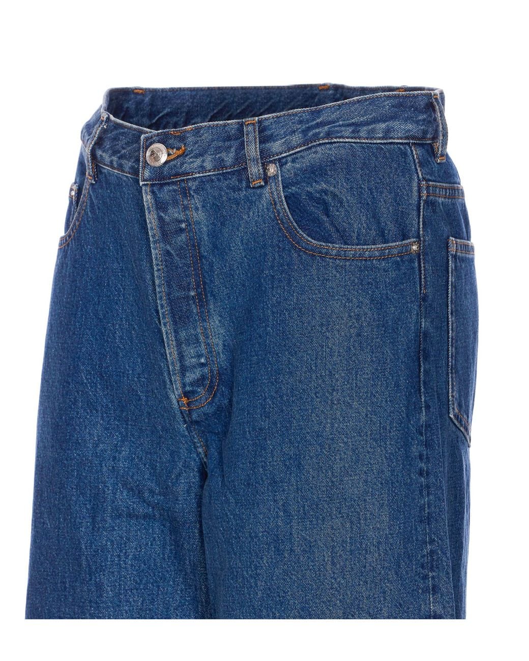 A.P.C. Blue Aaron Jeans for men