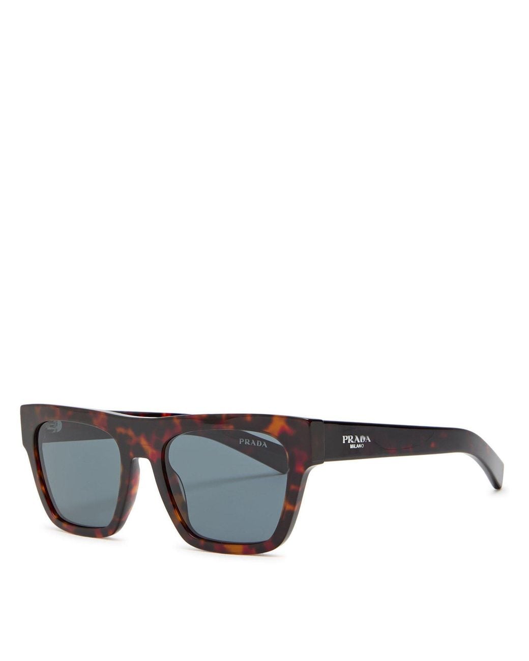 Prada Multicolor Square Tortoiseshell Sunglasses for men