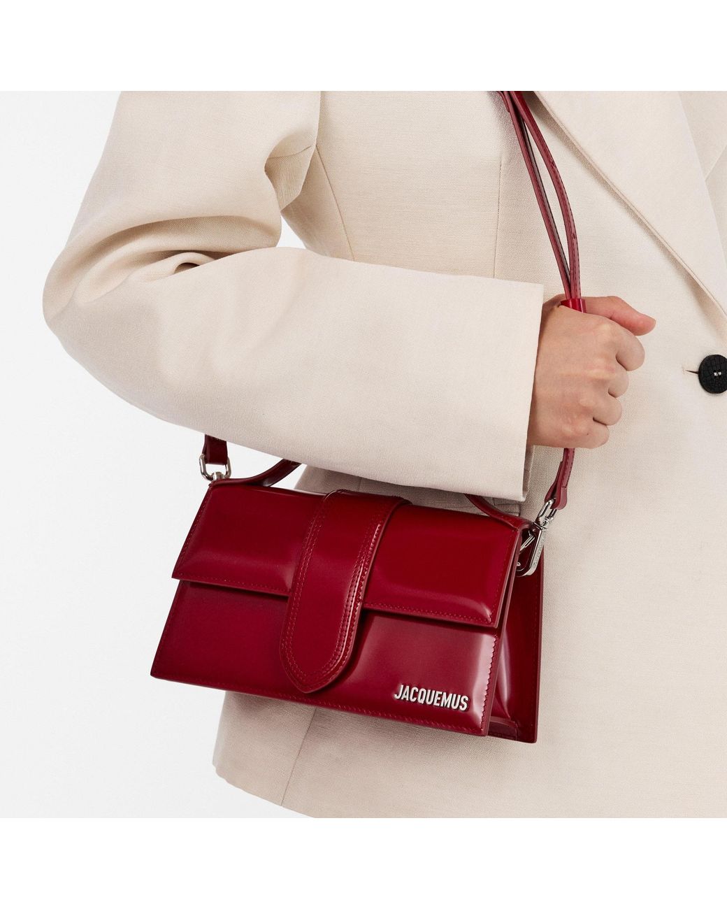 Jacquemus Red Stylish Mini Crossbody Bag