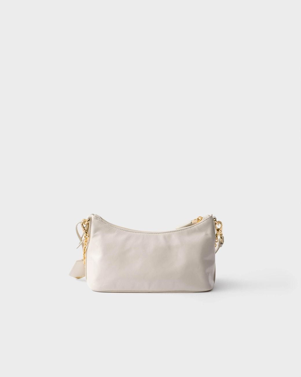 Prada White Leather Mini-Bag