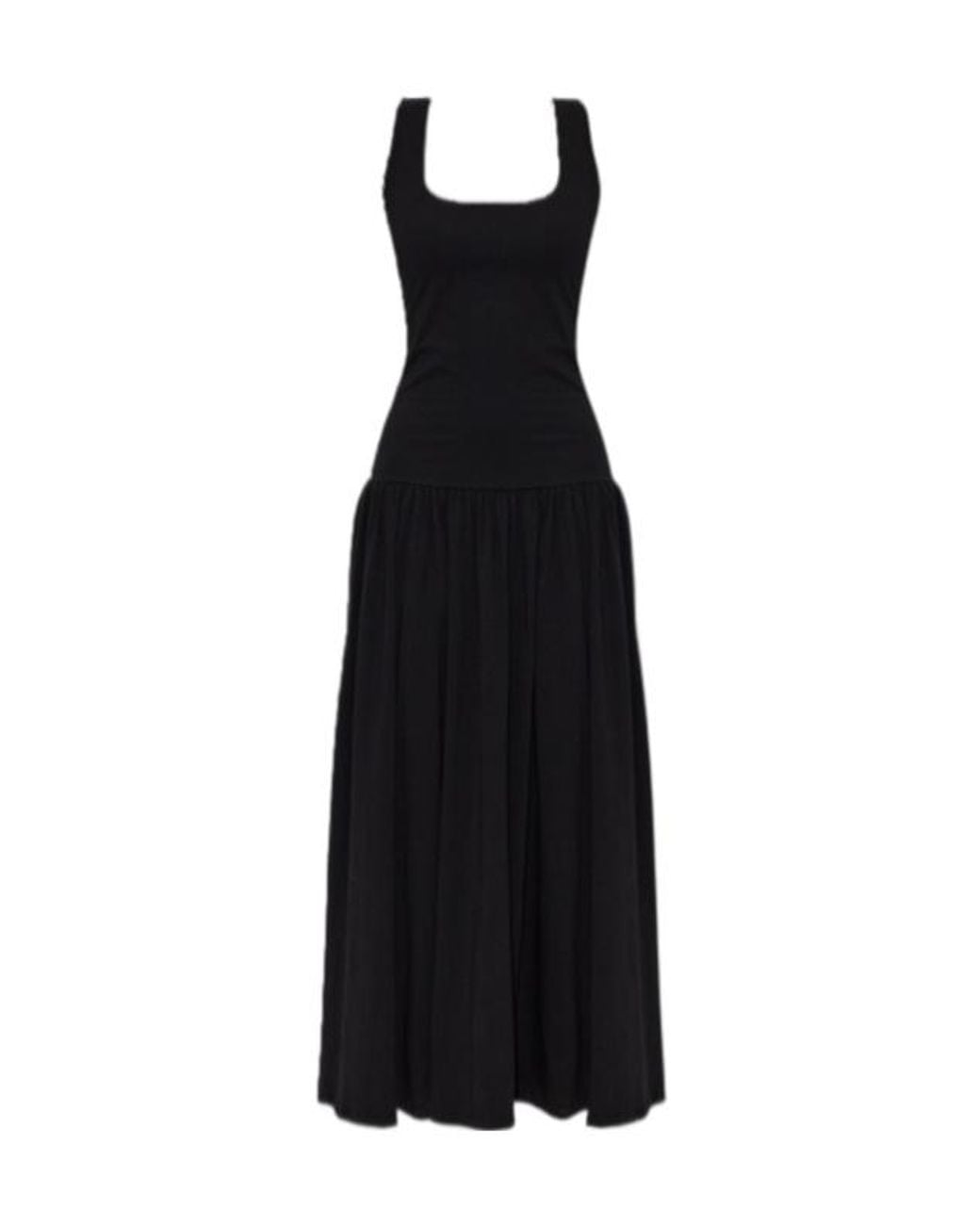 By Malene Birger Black Marcielle Scoop-Neck Dress
