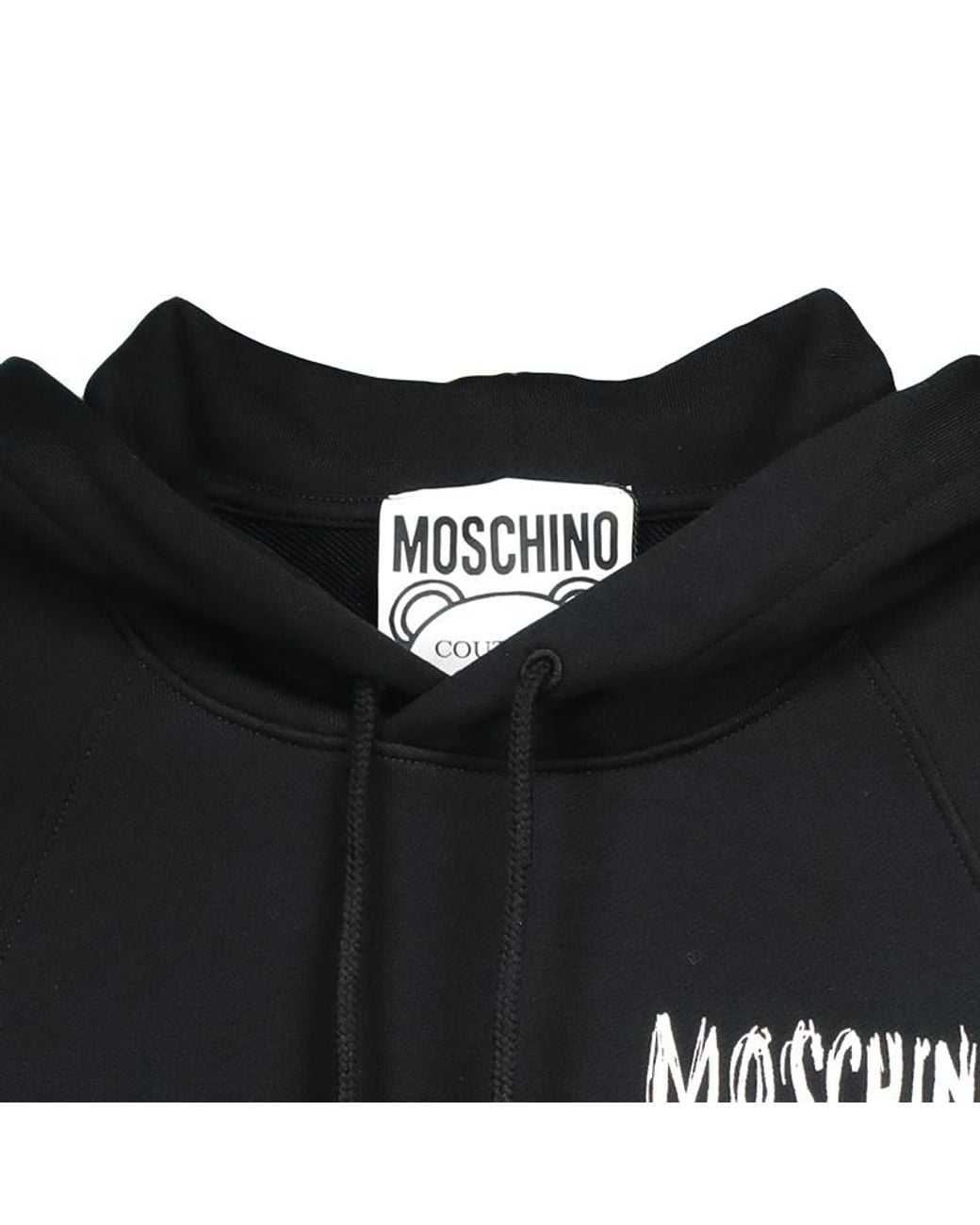 Moschino Black Teddy Bear Hoodie