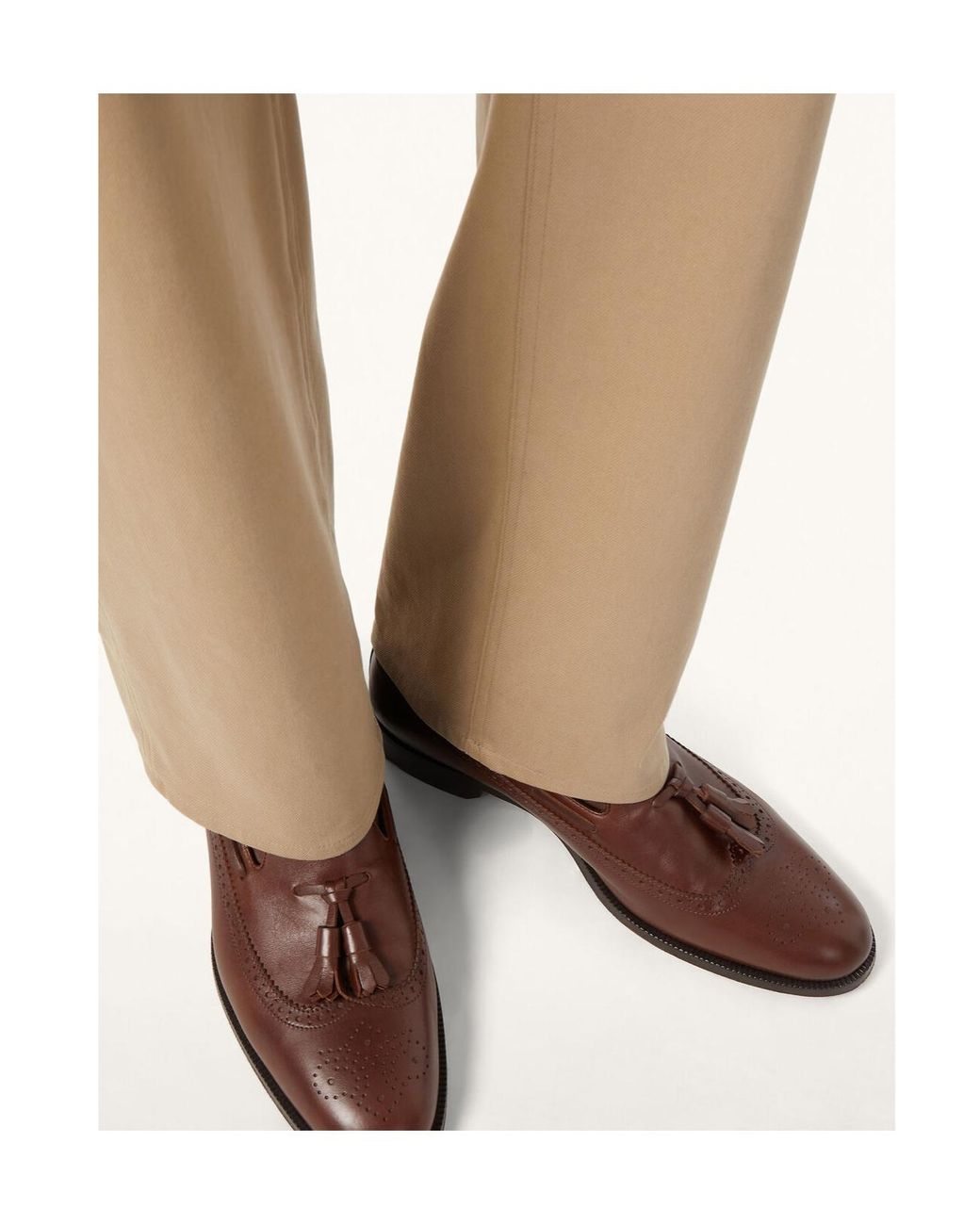 Loro Piana Brown Serge Walk Loafer for men
