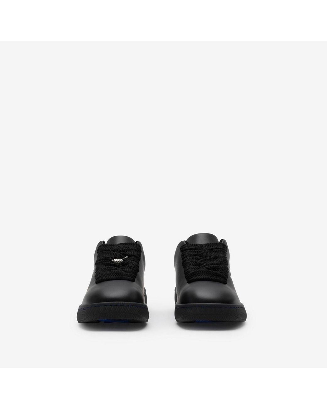 Burberry Black Bubble Round Toe Sneakers