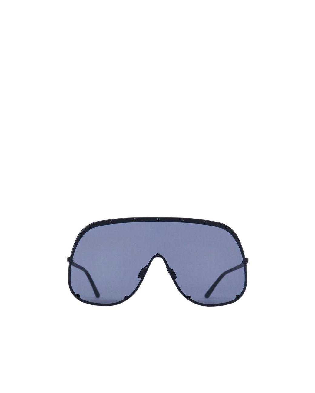 Rick Owens Blue Shield Sunglasses for men
