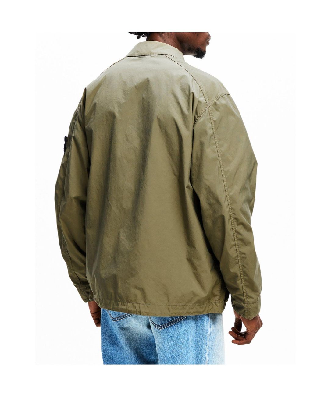 Stone Island Green Minimalist Classic Jacket for men