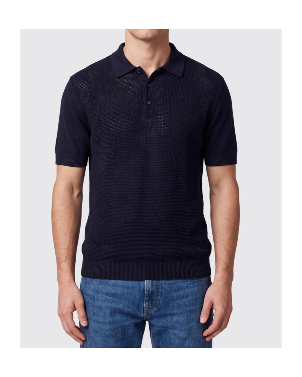 Orlebar Brown Blue Short-Sleeved Polo Shirt for men