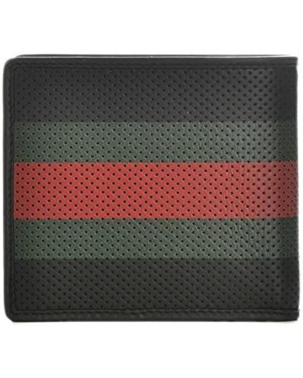 Gucci Red Double-Folded Wallet for men