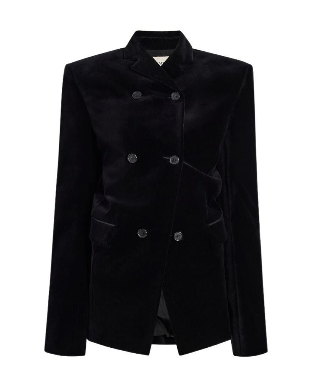 Khaite Black Rolo Jacket