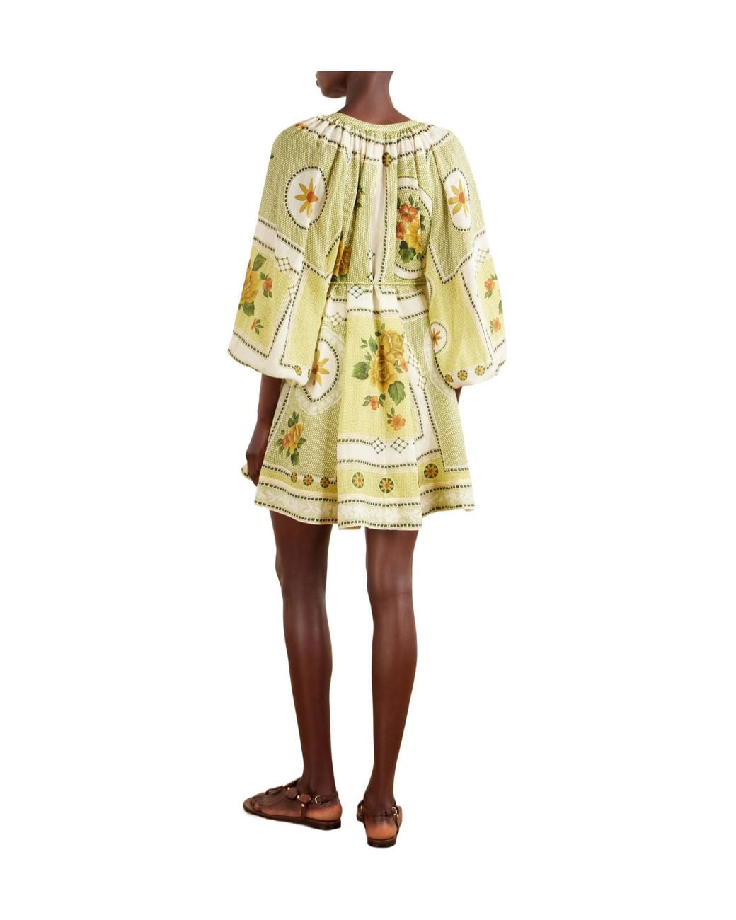 ALÉMAIS Metallic Lightweight Dress