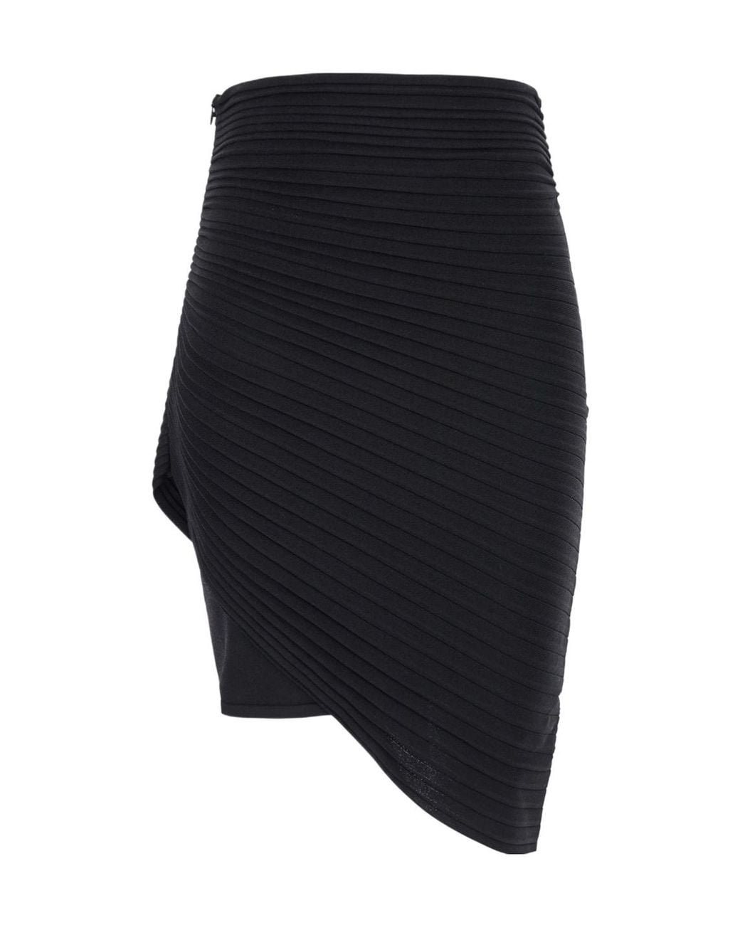 Philosophy Di Lorenzo Serafini Blue Asymmetric Miniskirt