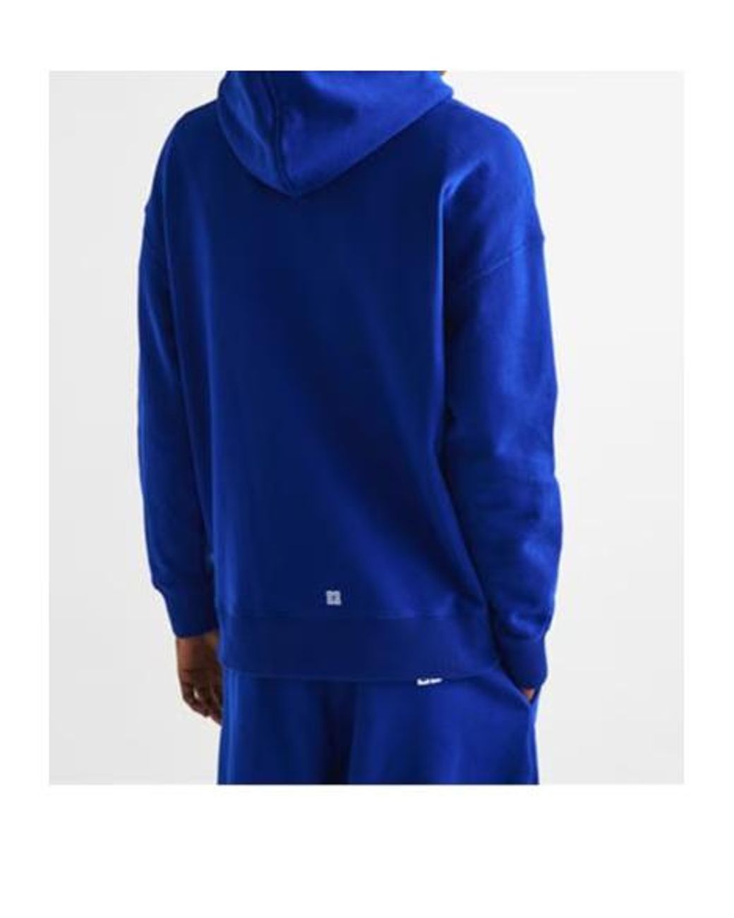 Givenchy Blue Hooded Sweatshirt for men