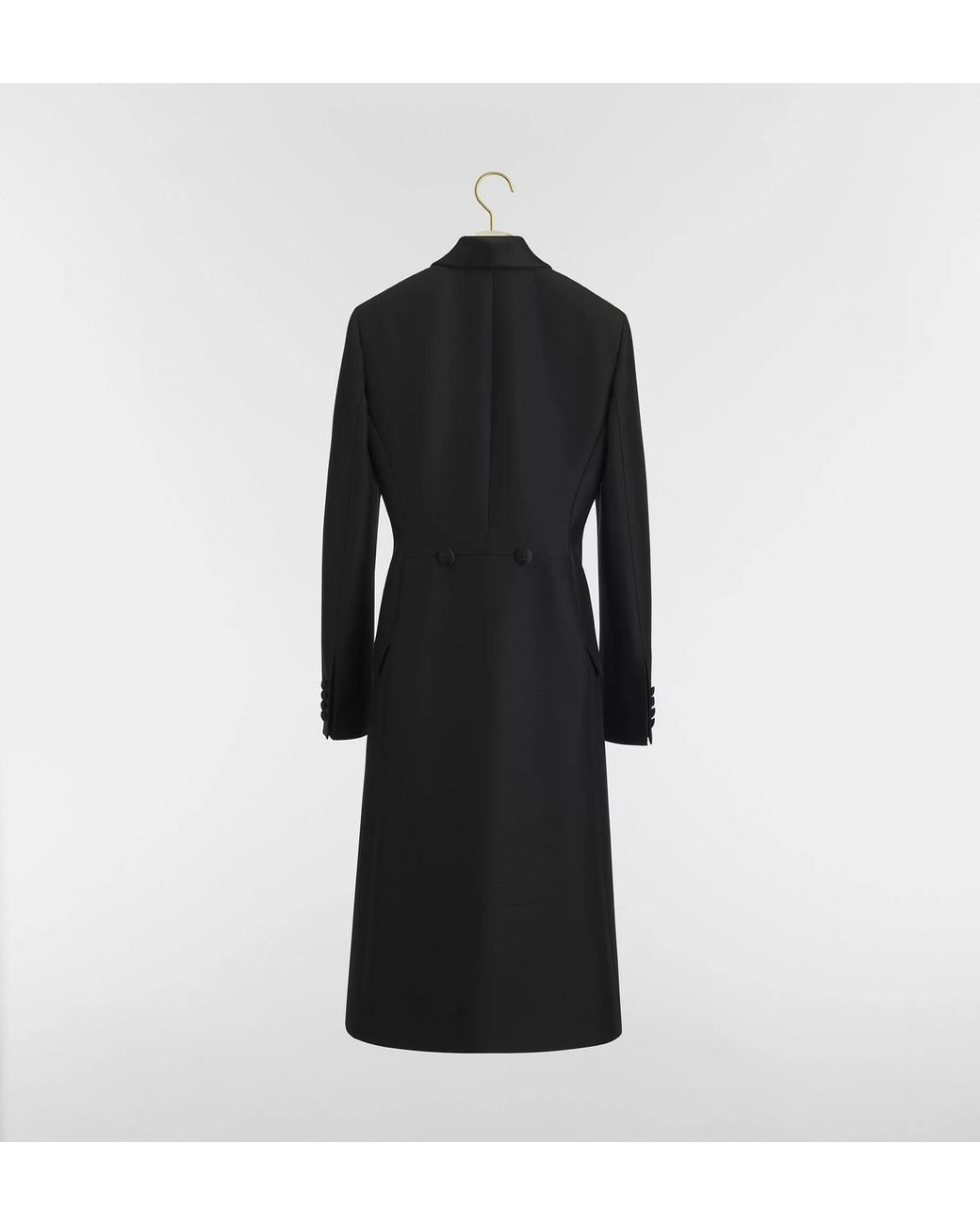 Dior Black Long-Sleeved Coat