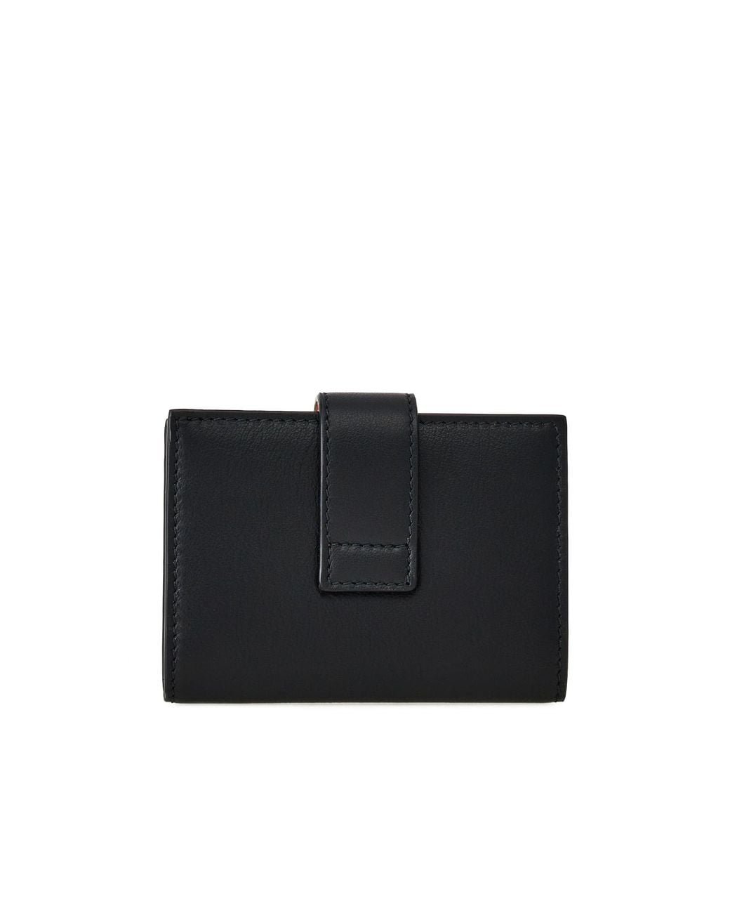 Ferragamo Black Hug Card Holder