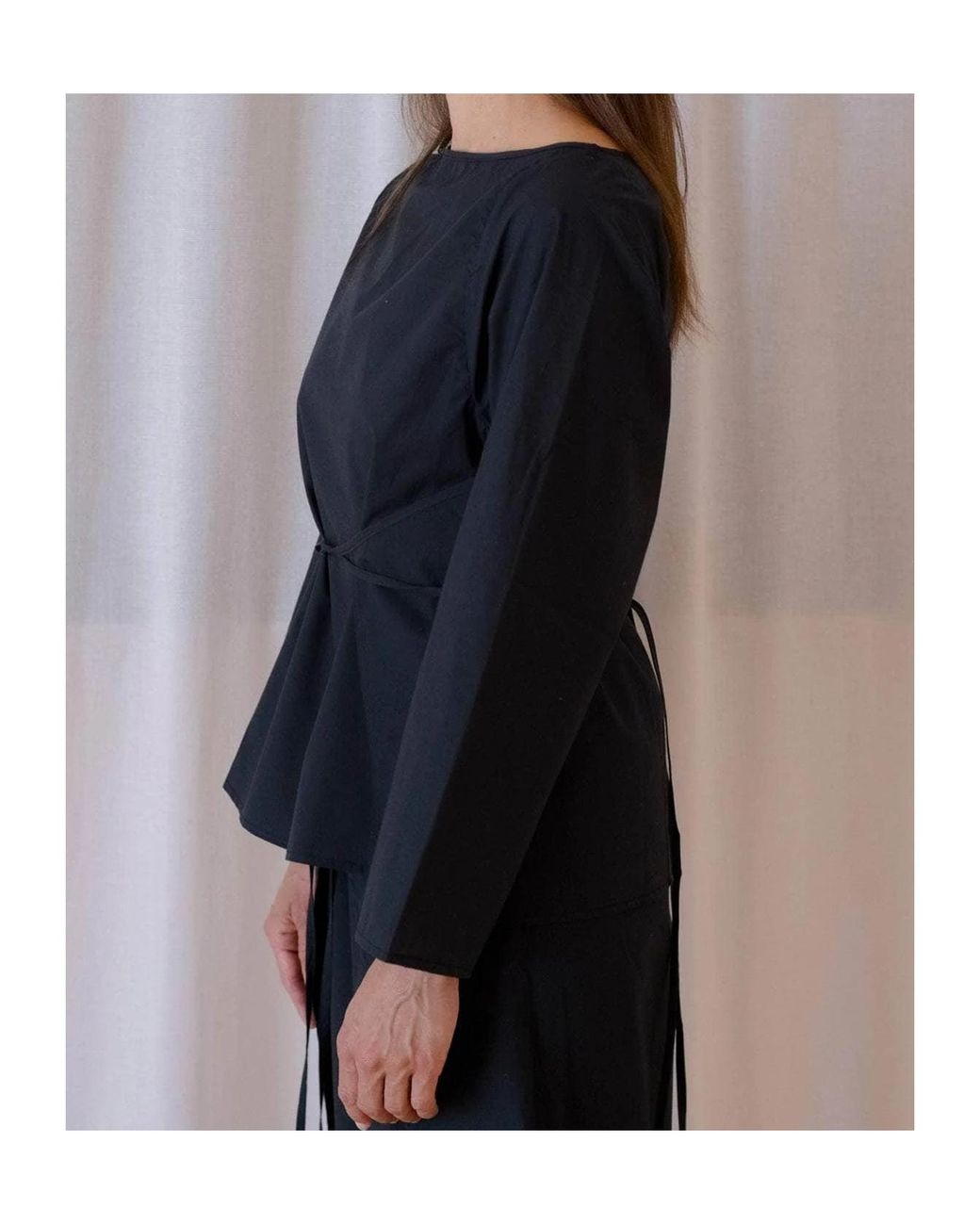 Baserange Black Decti Blouse