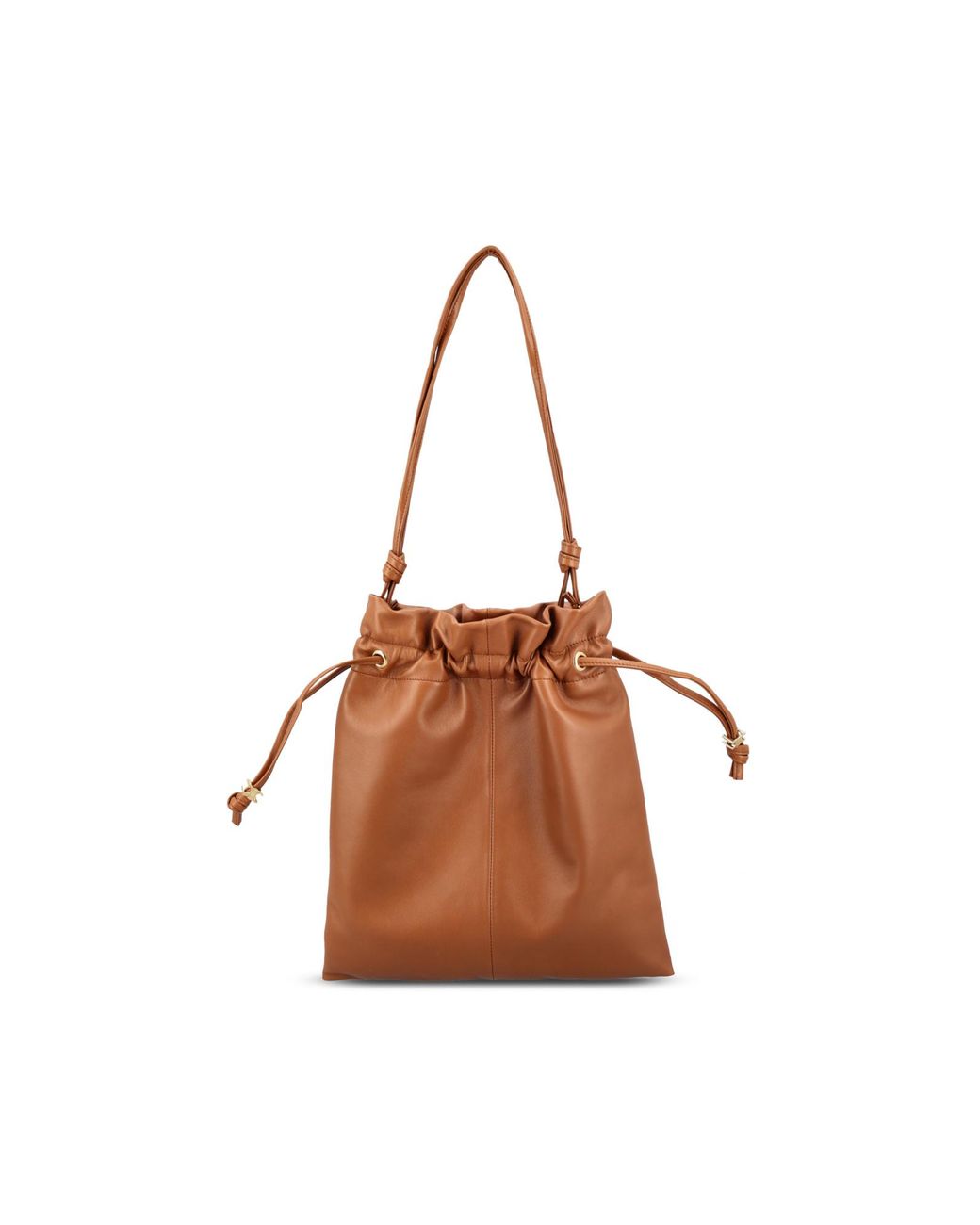 Céline Brown Small Crystal Pouch