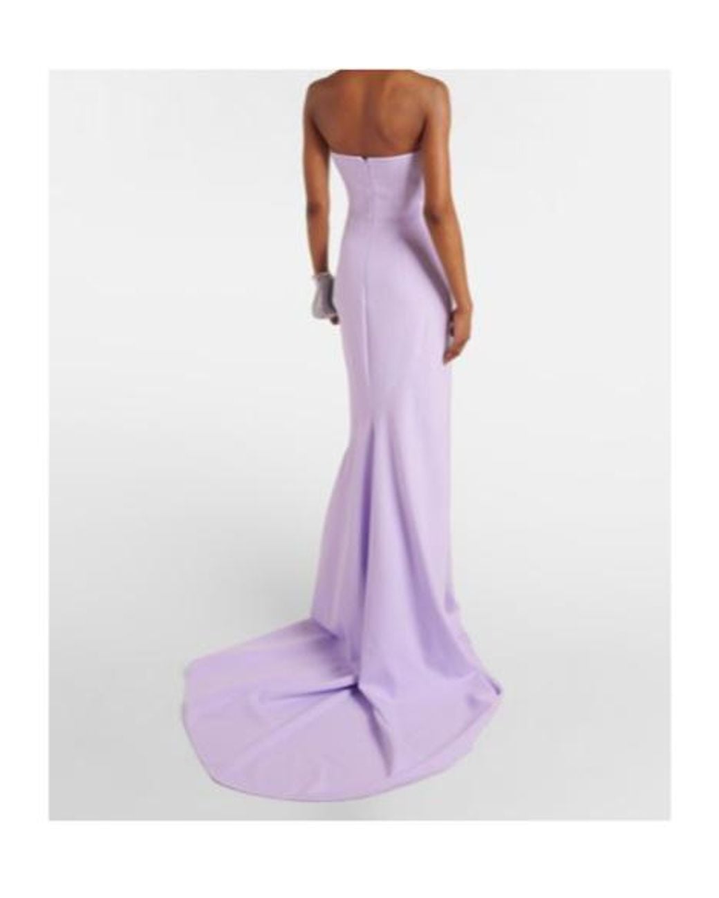 Safiyaa Purple Crepe Dress