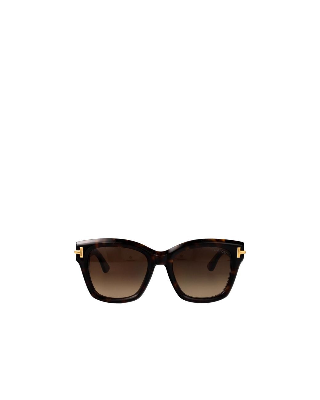 Tom Ford Brown Eyewear Square Frame Sunglasses