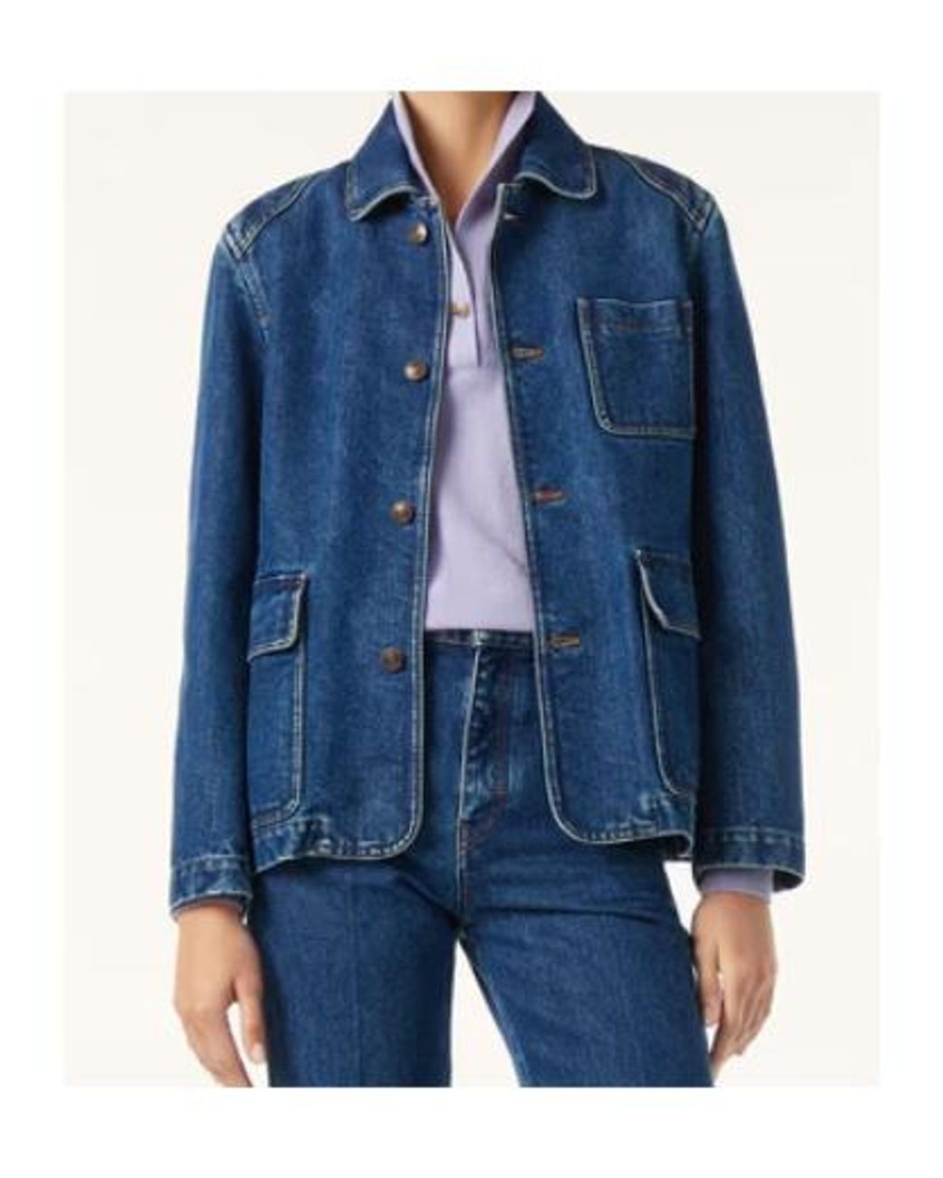 Loro Piana Blue Nichi Denim Jacket