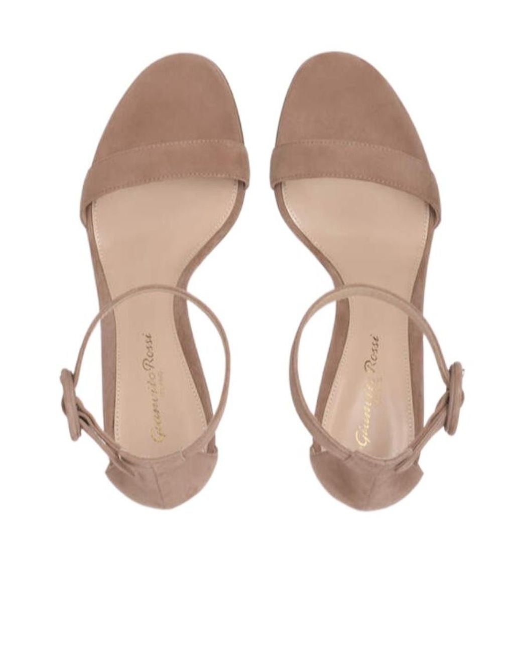Gianvito Rossi Pink Portofino Ankle-Strap Sandals