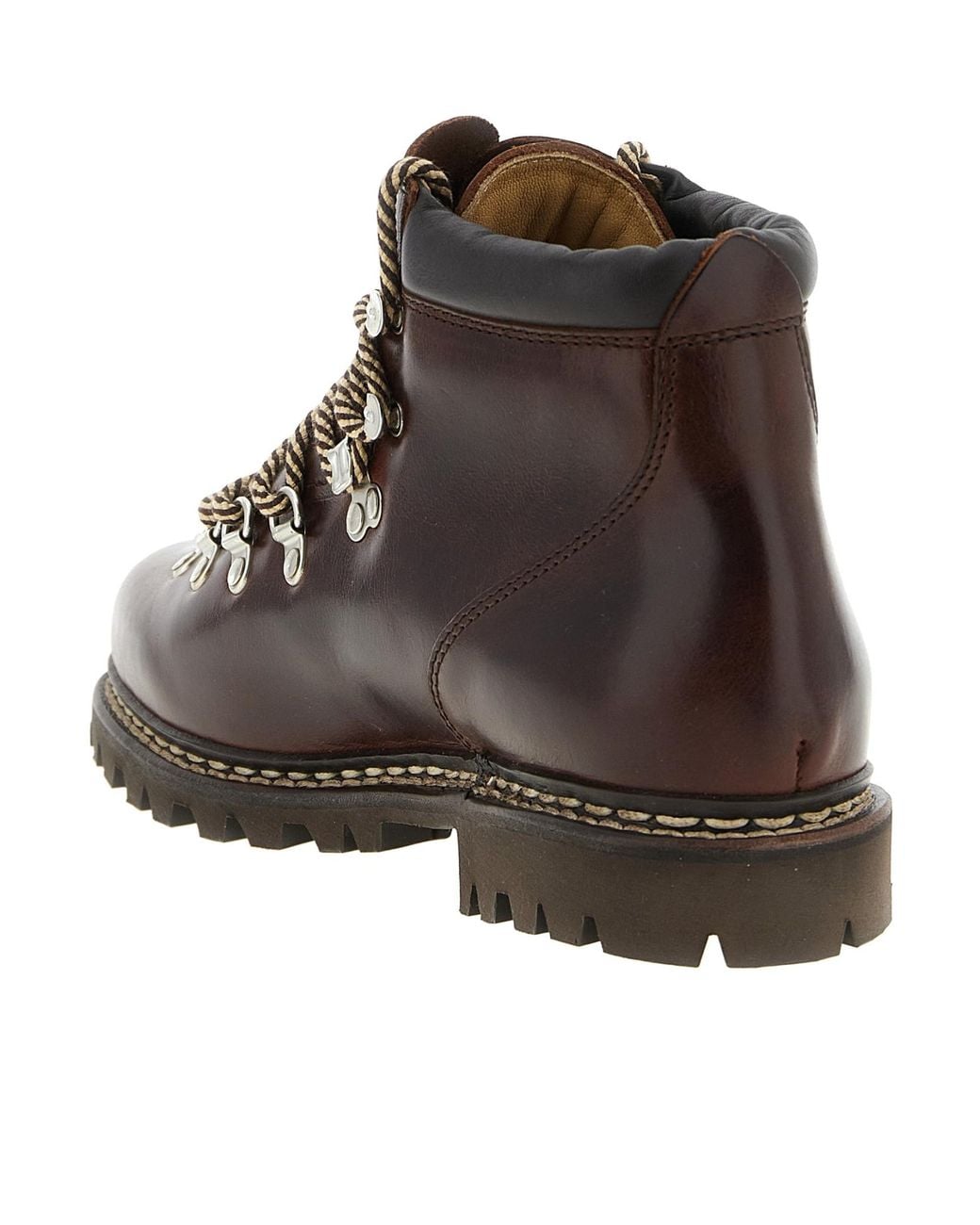 Paraboot Brown Round-Toe Boots for men