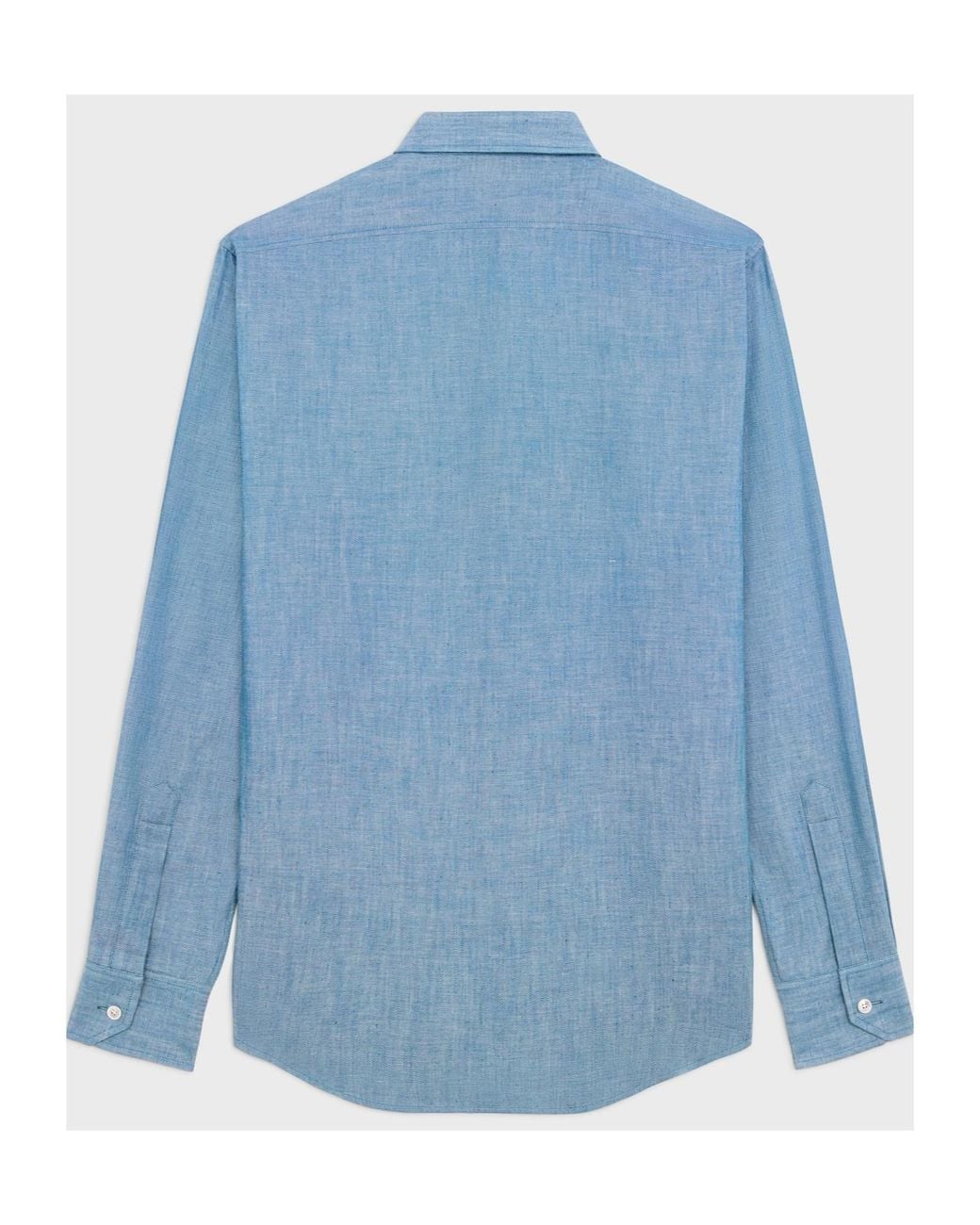 Céline Blue Loose Shirt for men