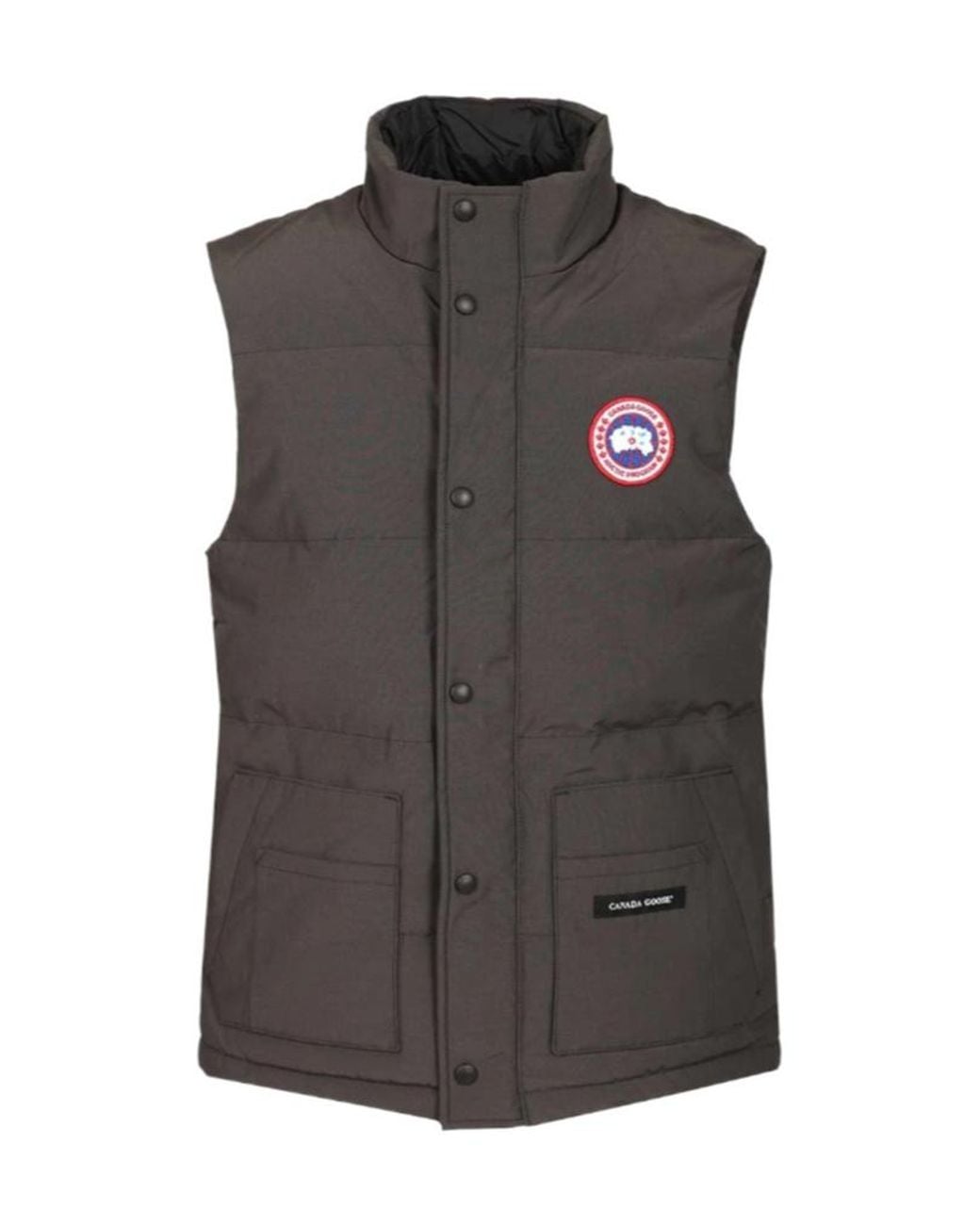 Canada Goose Gray The Garson Sleeveless Jacket Jackets Grey for men