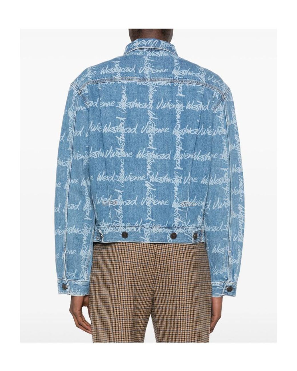 Vivienne Westwood Blue Marlene Jacket for men