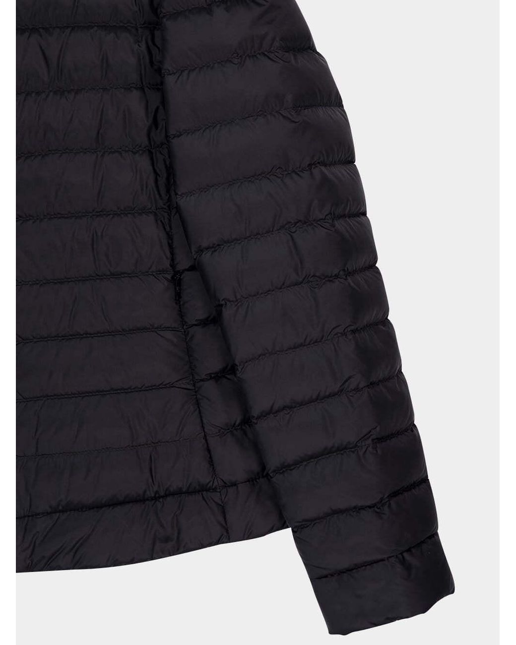 Moncler Black Quilted Zip-Up Jacket