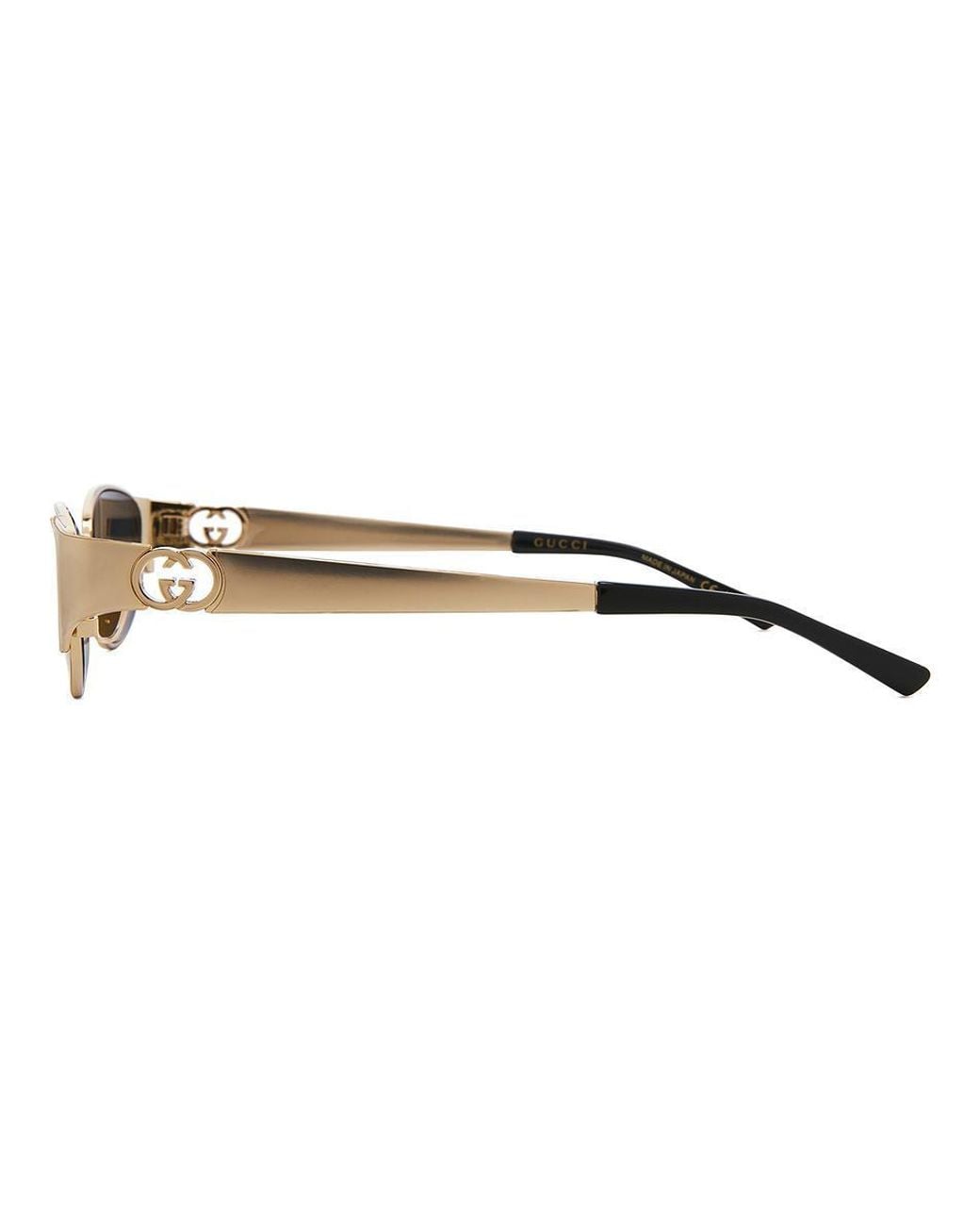 Gucci White Full Frame Sunglasses