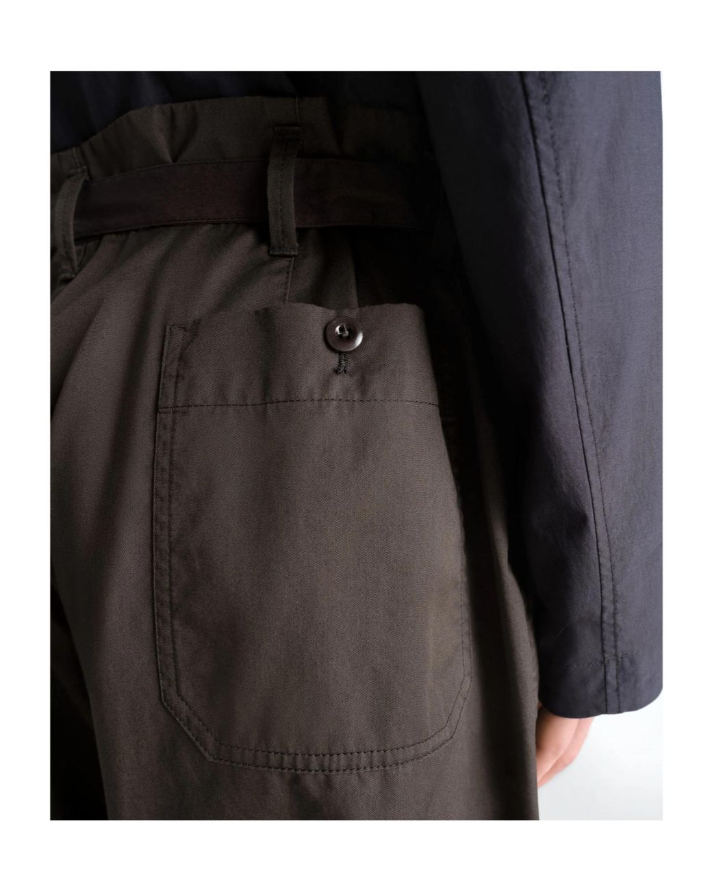 Lemaire Gray Tapered Workwear Pants for men