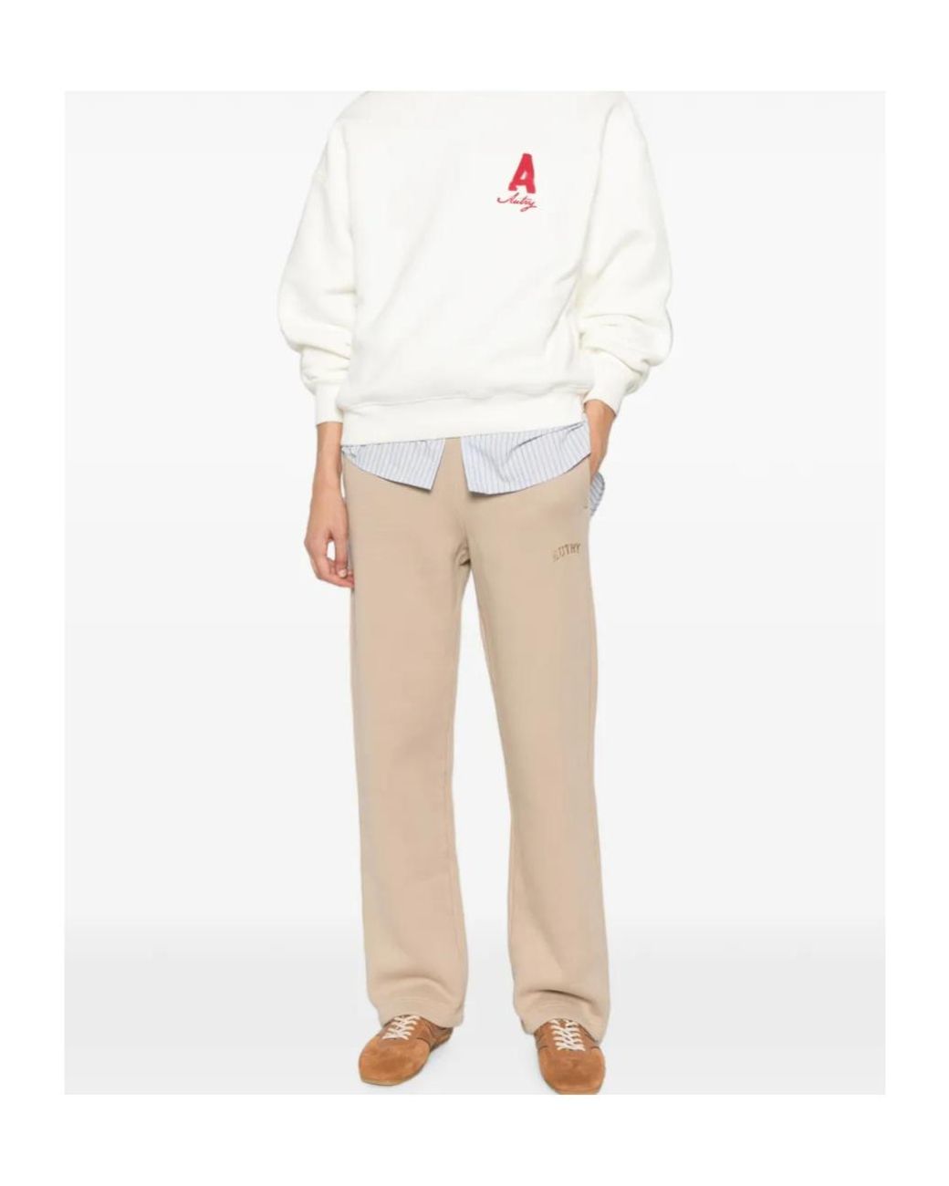 Autry Natural Tonal Logo Sweatpants