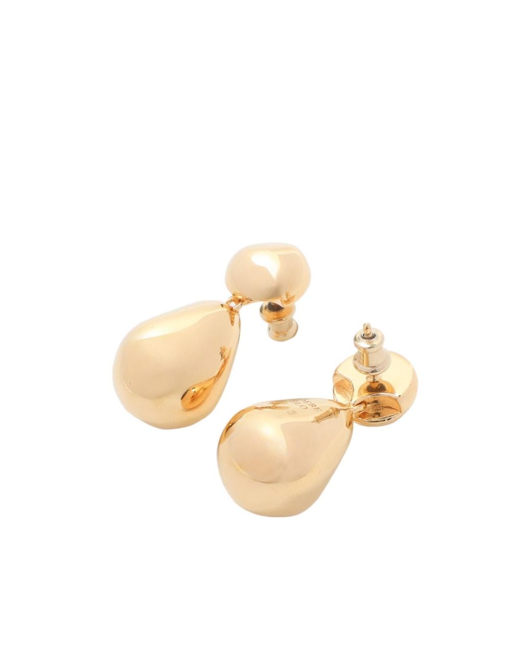 Phoebe Philo Metallic Irregular Earrings