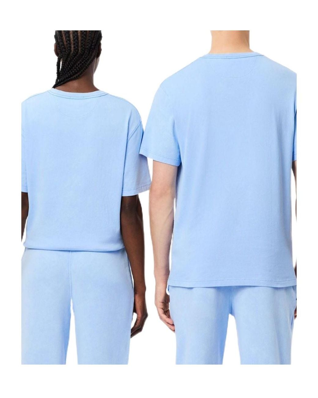 Lacoste Blue Crewneck Shortsleeve Tshirt for men