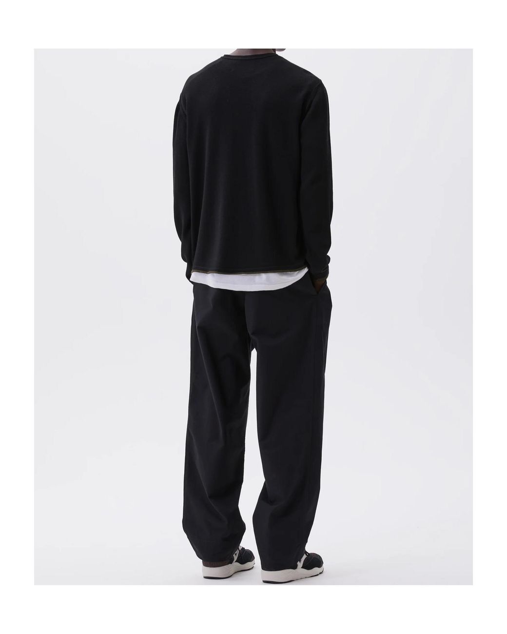 Margaret Howell Black Mhl. Tipped Thermal for men