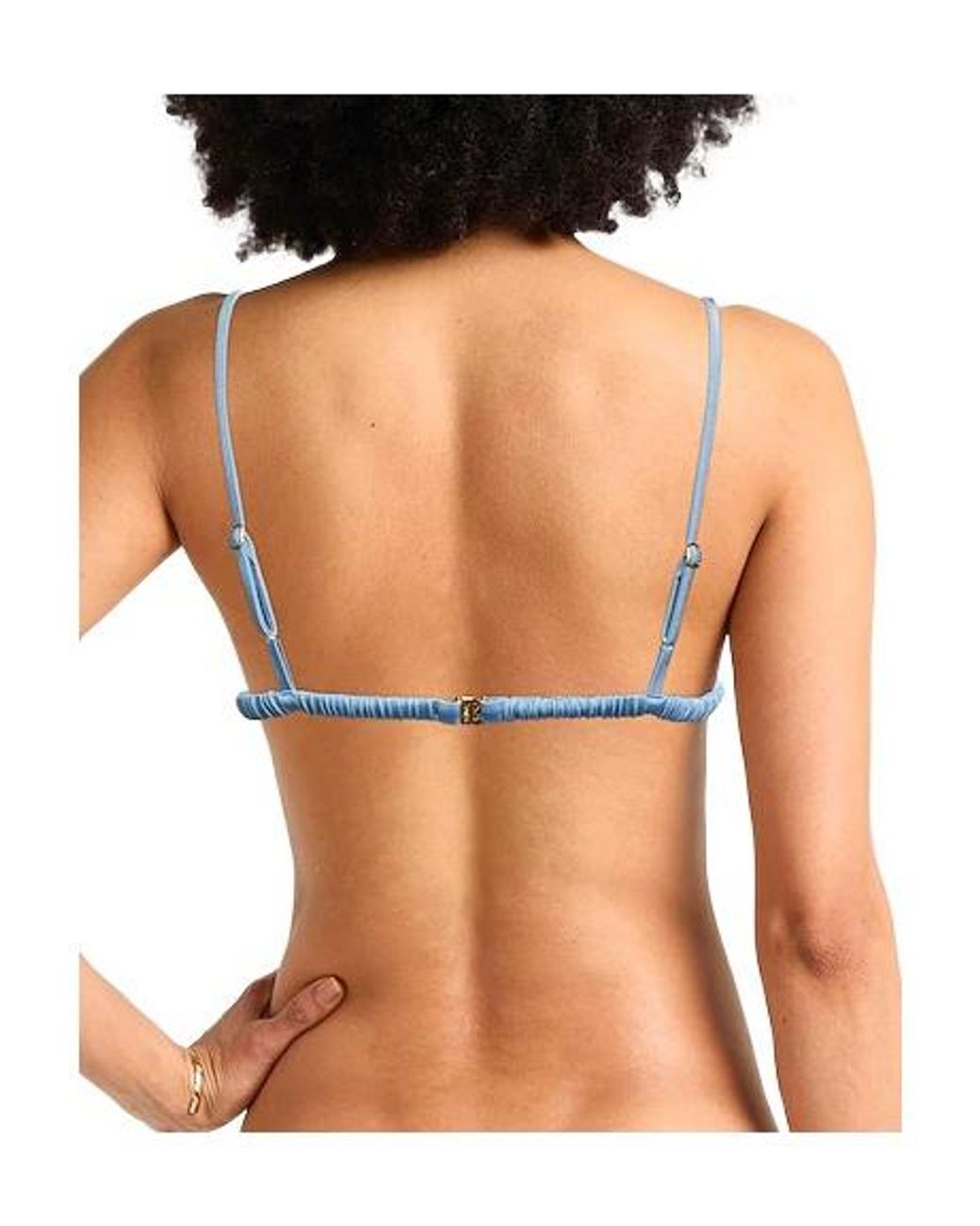 Chloé Blue Bikini Tops