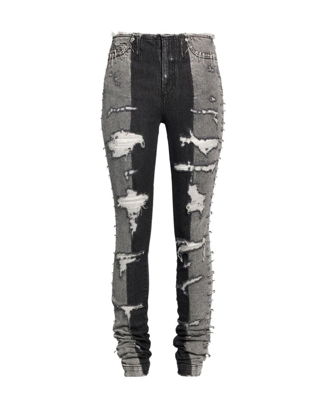 Dolce & Gabbana Gray Jeans Cotton, Elastane