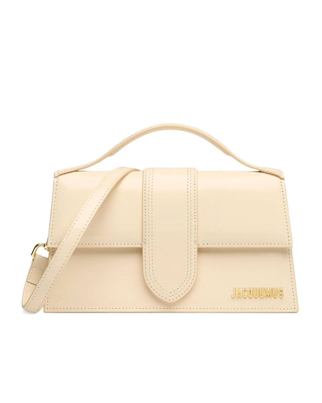 Jacquemus Natural The Large Bambino Crossbody Flap Bag