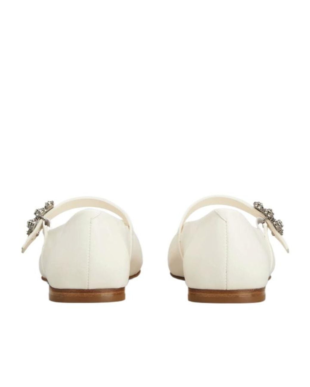 Roger Vivier White Efflorescence Mary Janes