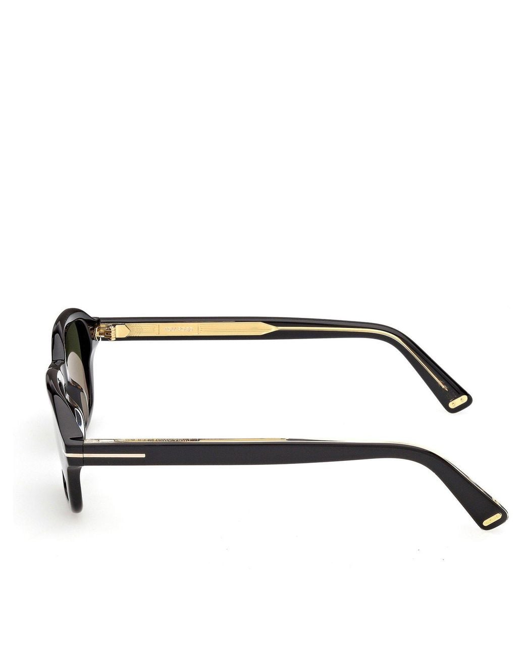 Tom Ford Green Thick-Rimmed Square Sunglasses for men